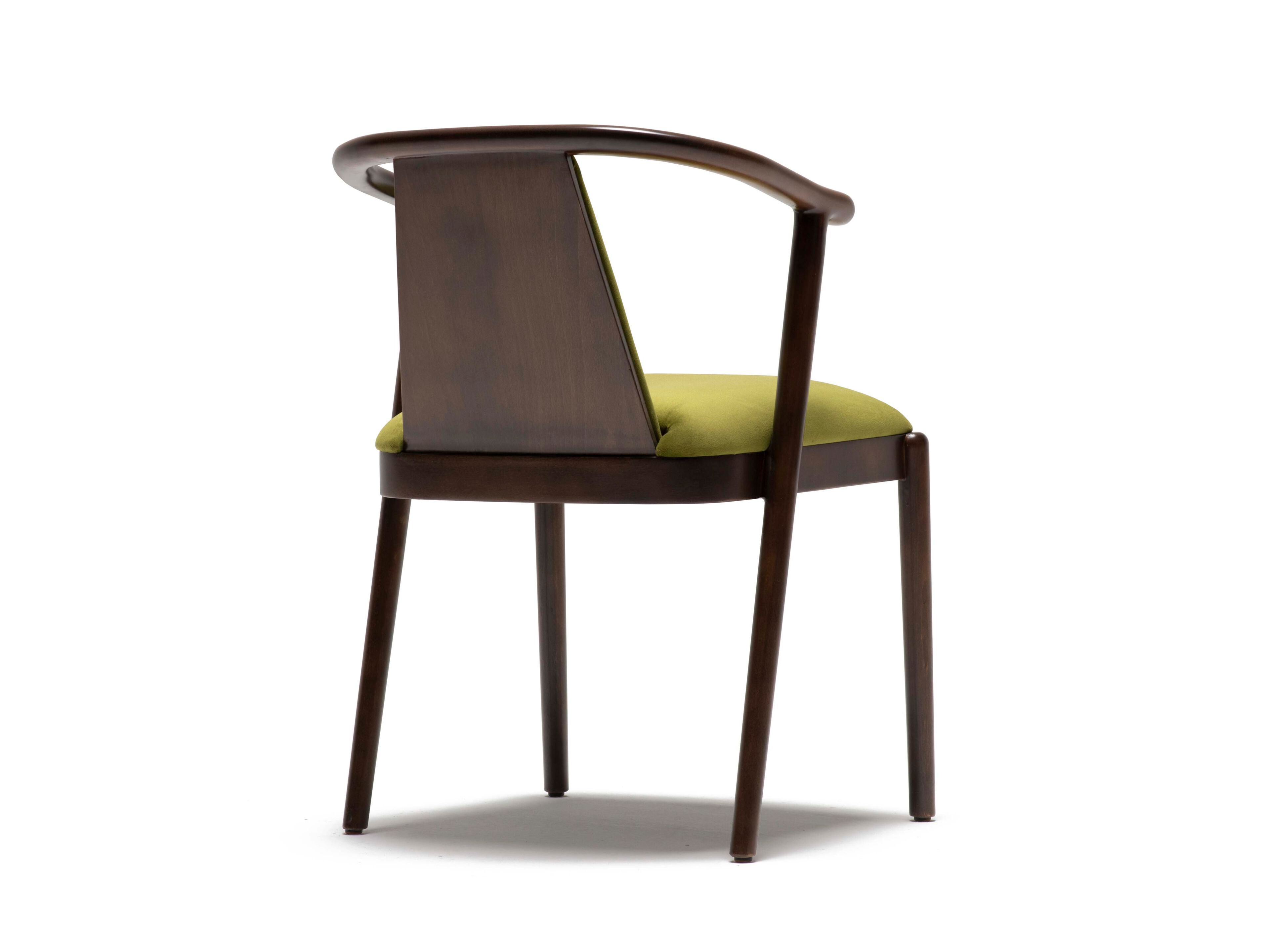 Стул из бархата и ясеня Papell Design гостиница ARCH-00010129 - Вид №7