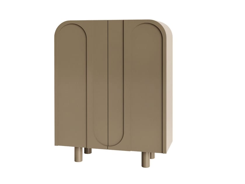 Деревянный шкаф с распашными дверцами ANA ROQUE INTERIORS ARCH-00121946