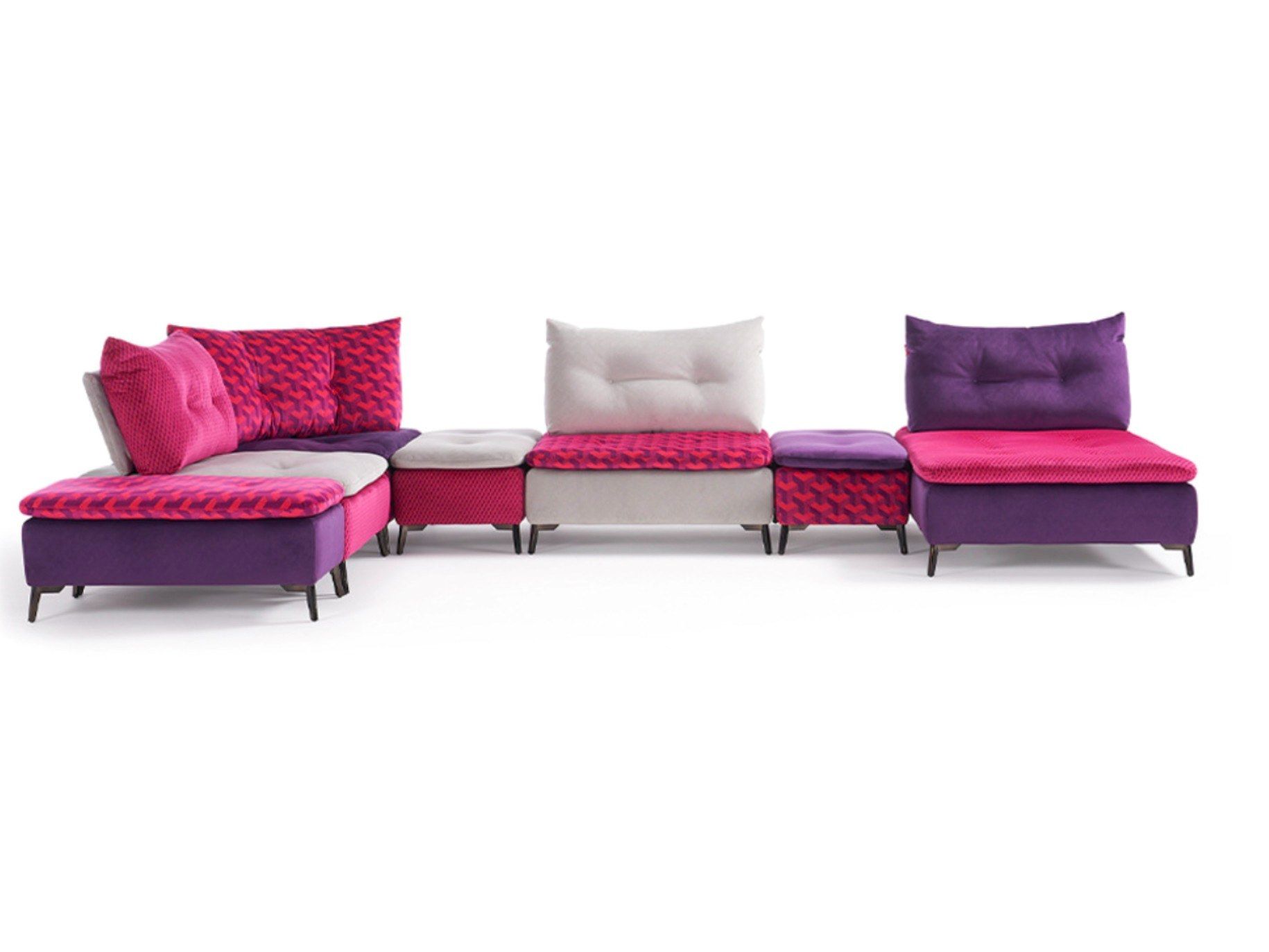 Модульный тканевый диван AERRE ITALIA SCARLET ARCH-00109417 - Вид №3