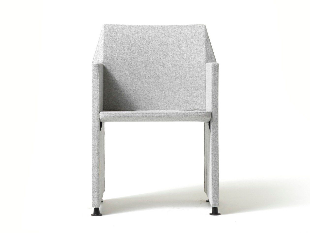 Тканевый стул для конференций с подлокотниками Diemme оригами ARCH-00072609 - Вид №8