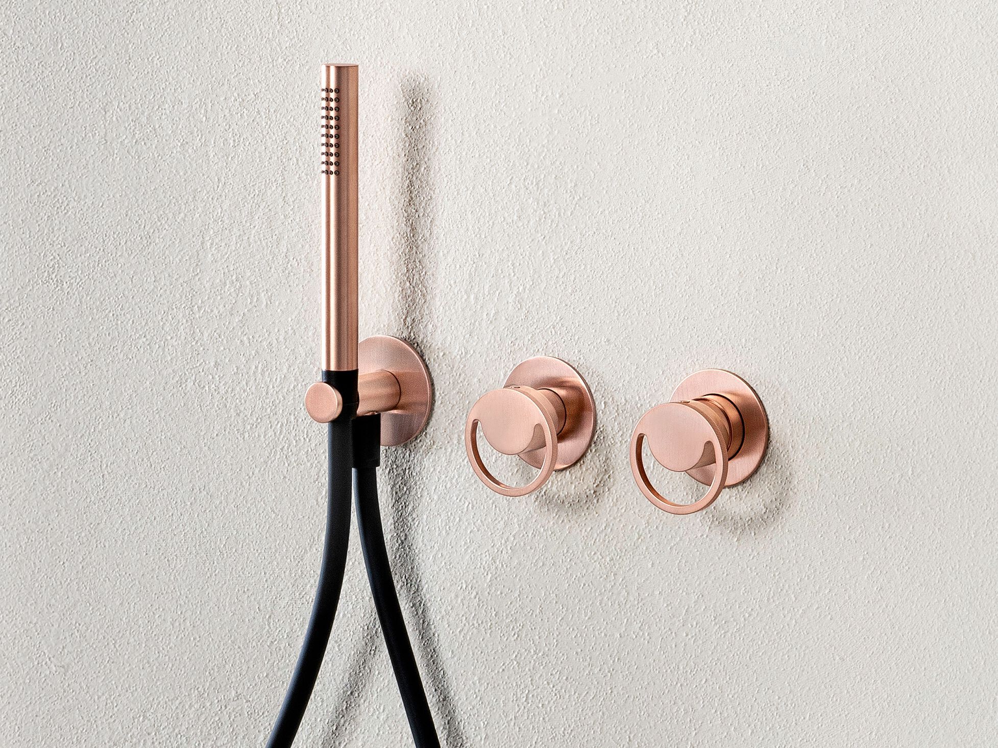 Встраиваемый смеситель для душа с 3 отверстиями и переключателем QD Magistro Lab Smile ARCH-00065398 - Вид №1