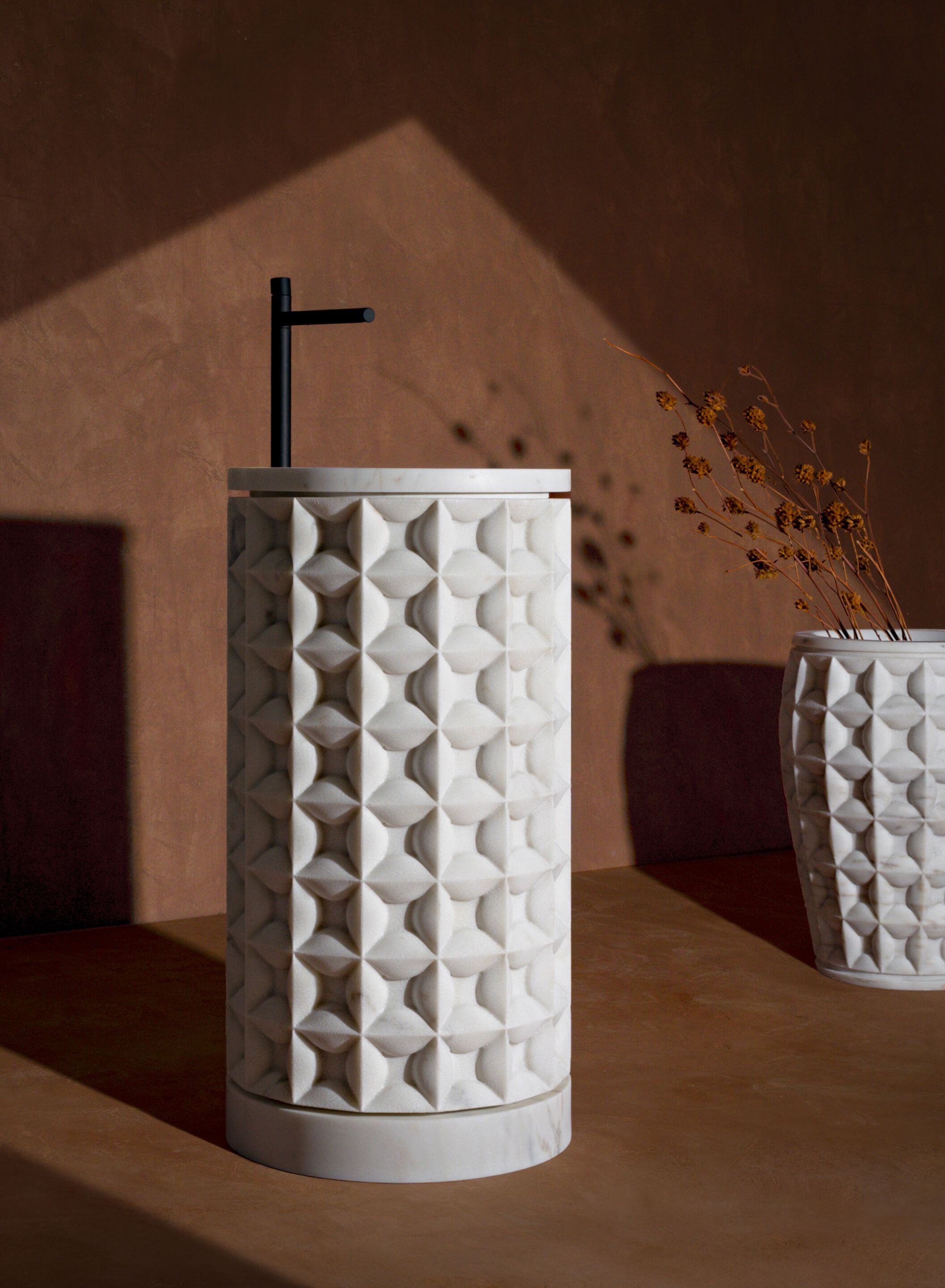 Отдельно стоящая мраморная раковина Kreoo Dawn ARCH-00032666 - Вид №4