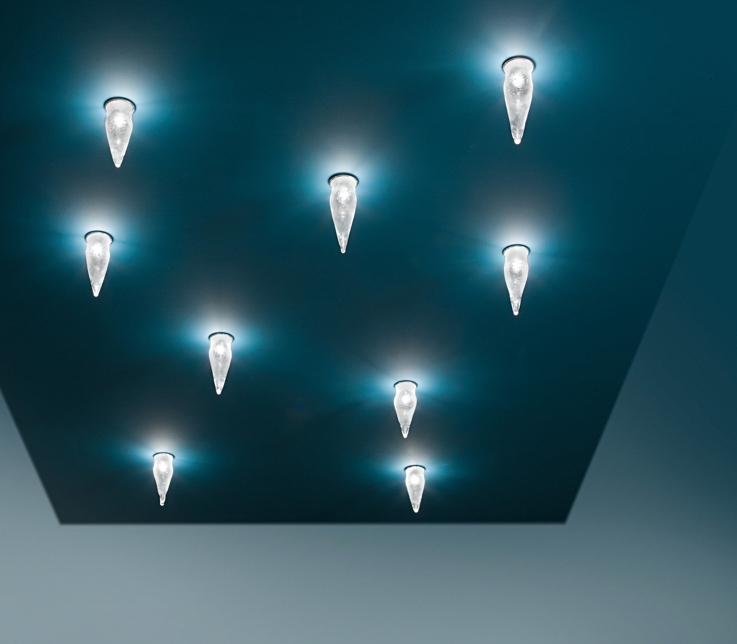 Потолочный светильник из боросиликатного стекла Album сосулька ARCH-00096706 - Вид №1