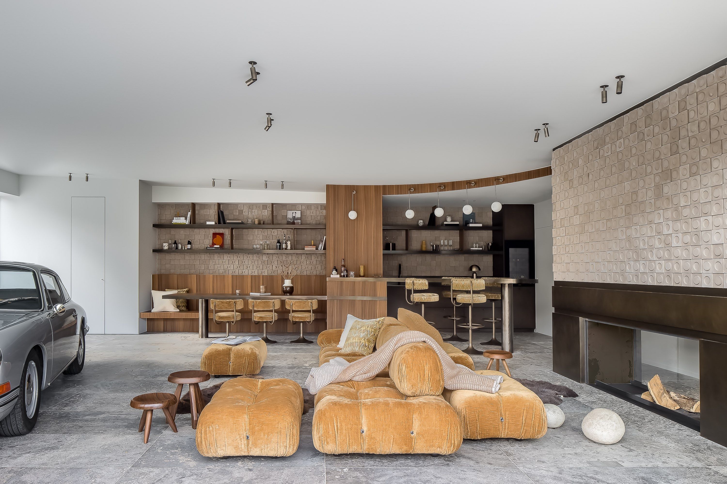 Двойной фасад дровяной камин Metalfire ARCH-00132017 - Вид №2