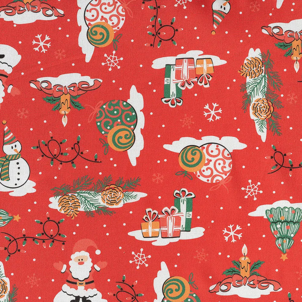 Скатерть Altali Санта прямоугольная 140x170 см цвет красный STLM-2159402 - Вид №6
