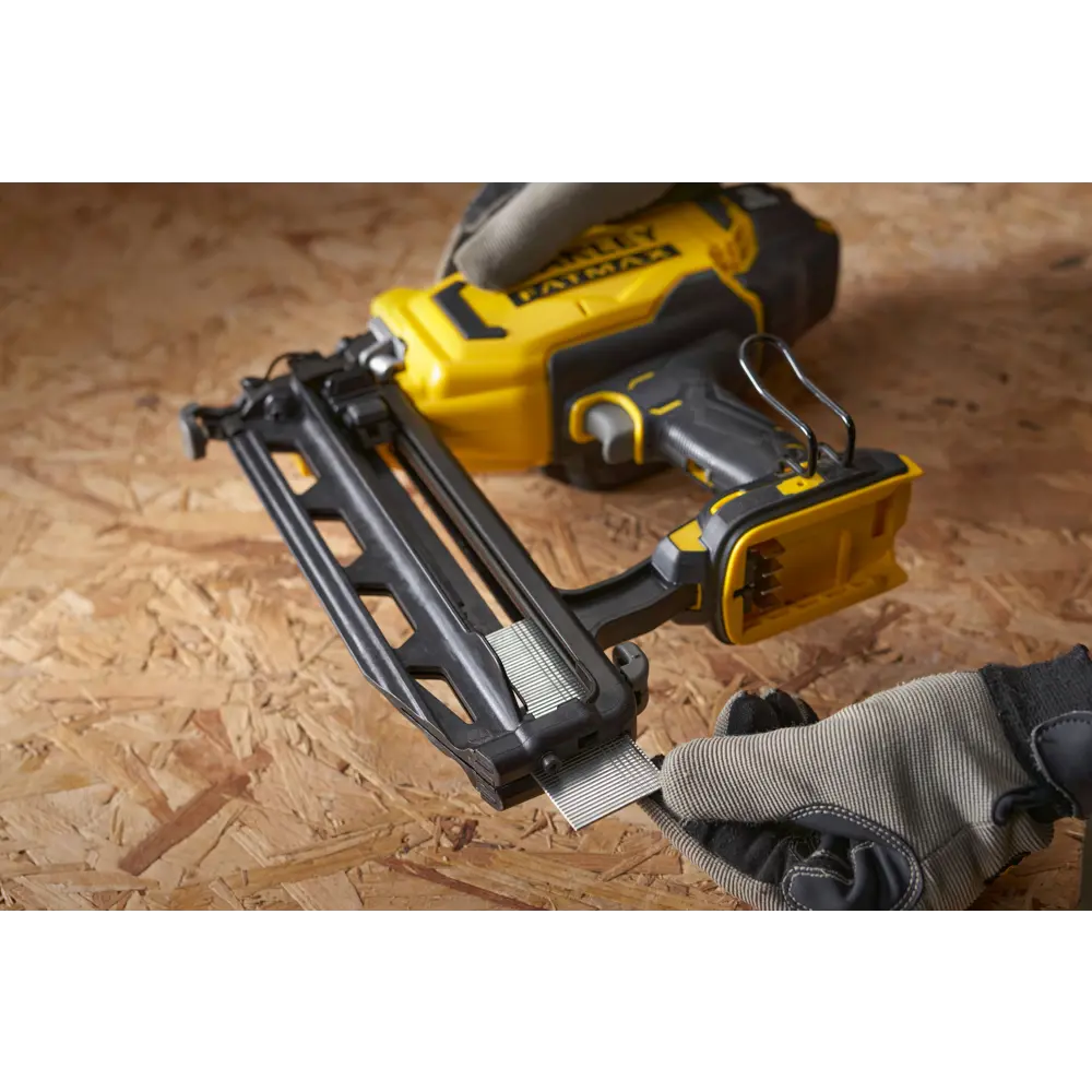 Гвоздезабиватель аккумуляторный Stanley Fatmax SFMCN616B-XJ, 18 В, без АКБ и ЗУ STLM-2042987 - Вид №8