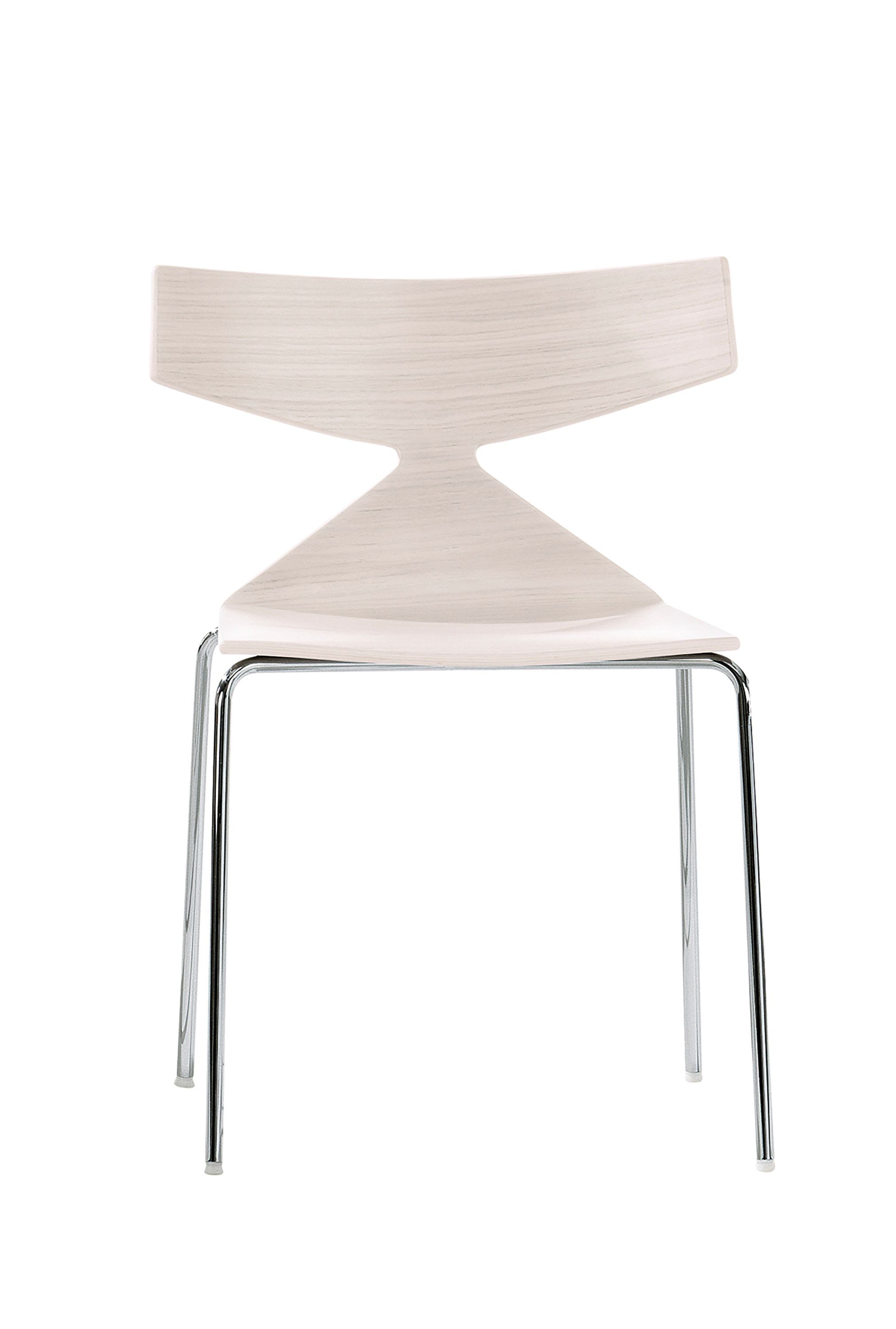 Стул из стали и дерева Arper Сая ARCH-00071118 - Вид №1