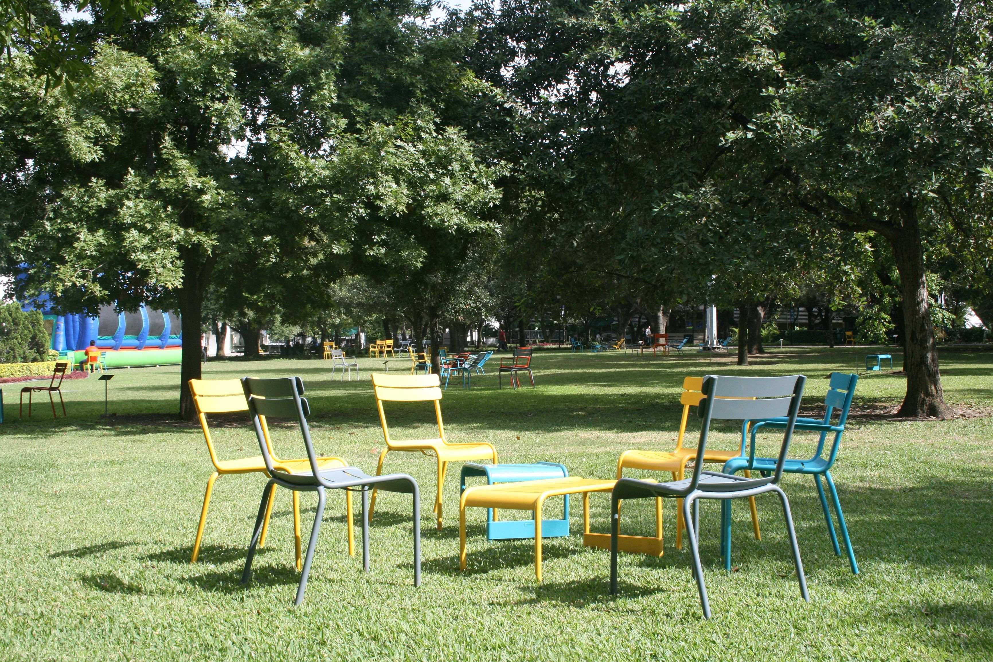 Алюминиевый прямоугольный садовый столик Fermob Luxembourg ARCH-00119583 - Вид №4