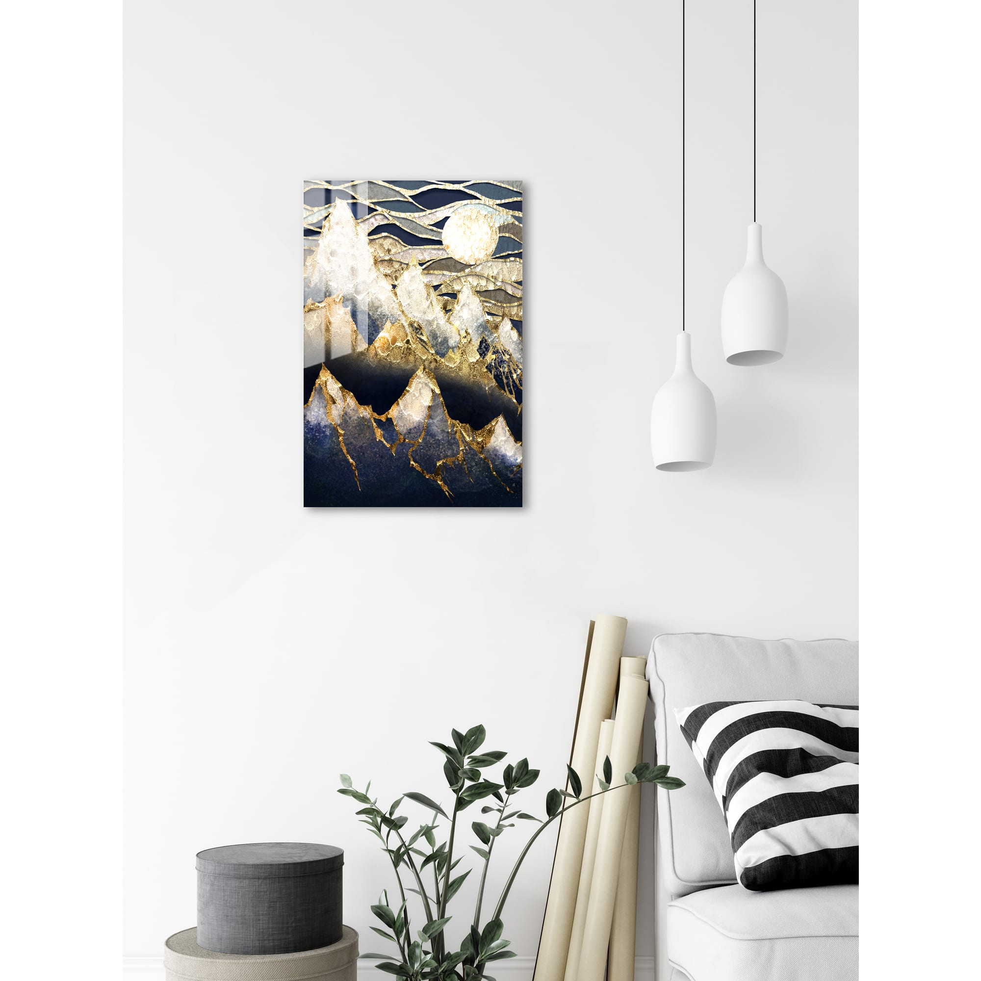 84531542 Картина на стекле «Данте 1» 40x60 см Santreyd  - Вид №3