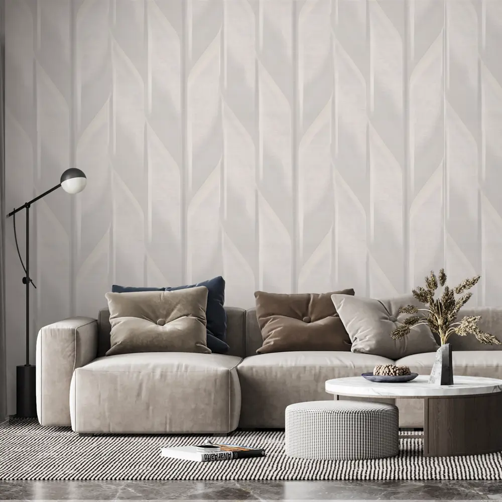 Обои флизелиновые Артекс Наоми серые 1.06 м 89428474 STLM-1579211 - Вид №5