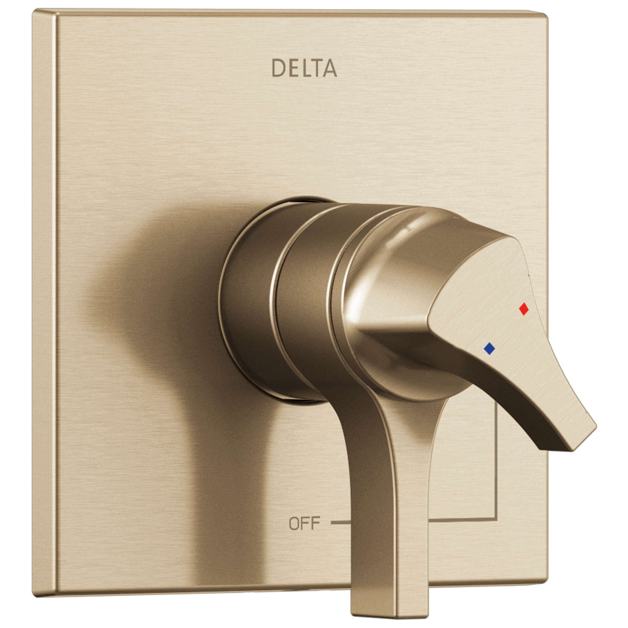 T11974-CZ 6-ступенчатая регулировка дифферента Delta Faucet Zura Шампанское бронза 
