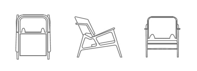 Кожаное кресло с подлокотниками с высокой спинкой HOOKL und STOOL Tisa ARCH-00080724 - Вид №6