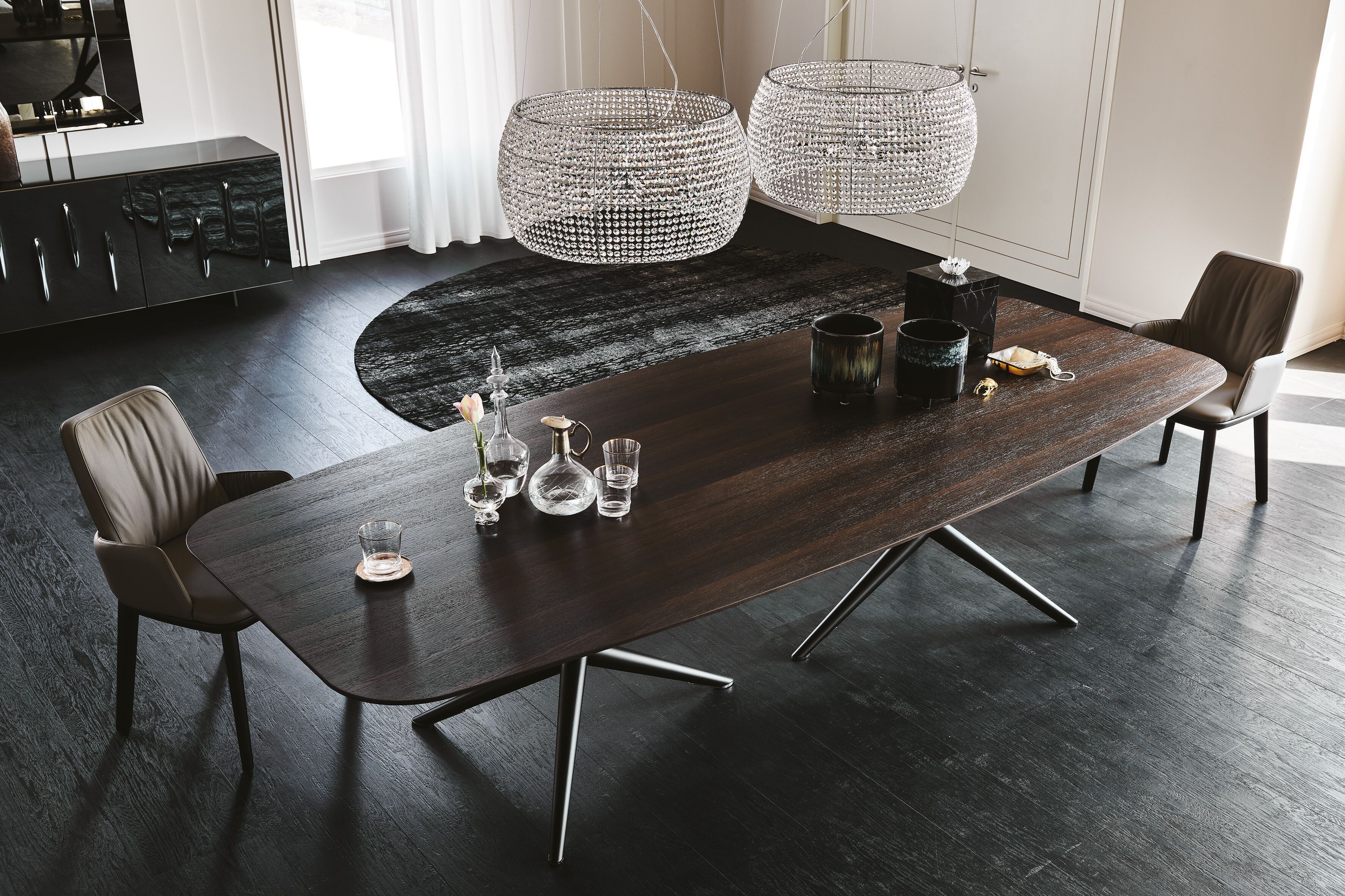 Подвесной светильник с кристаллами Cattelan italia KIDAL ARCH-00069506 - Вид №1