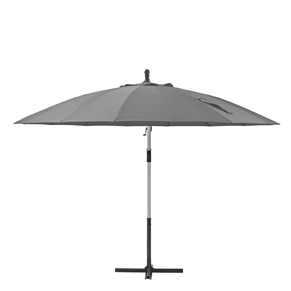 Зонт садовый Naterial Sinae 2.9 м серый с подставкой STLM-2087422 - Вид №1