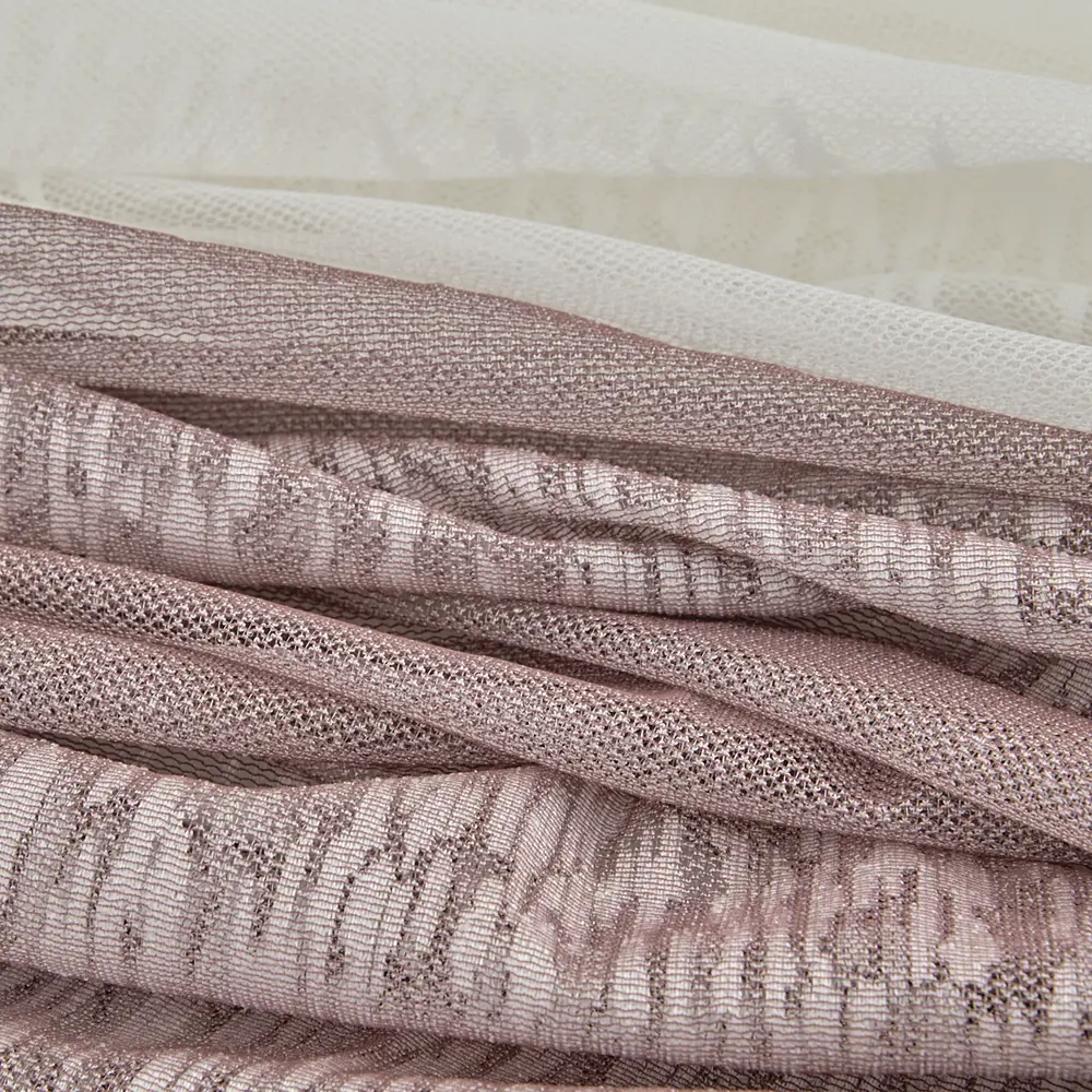 Santreyd Тюль «Мираж» с лентой - розовые полосы 300×260 см 82701349 STLM-0034430 - Вид №1