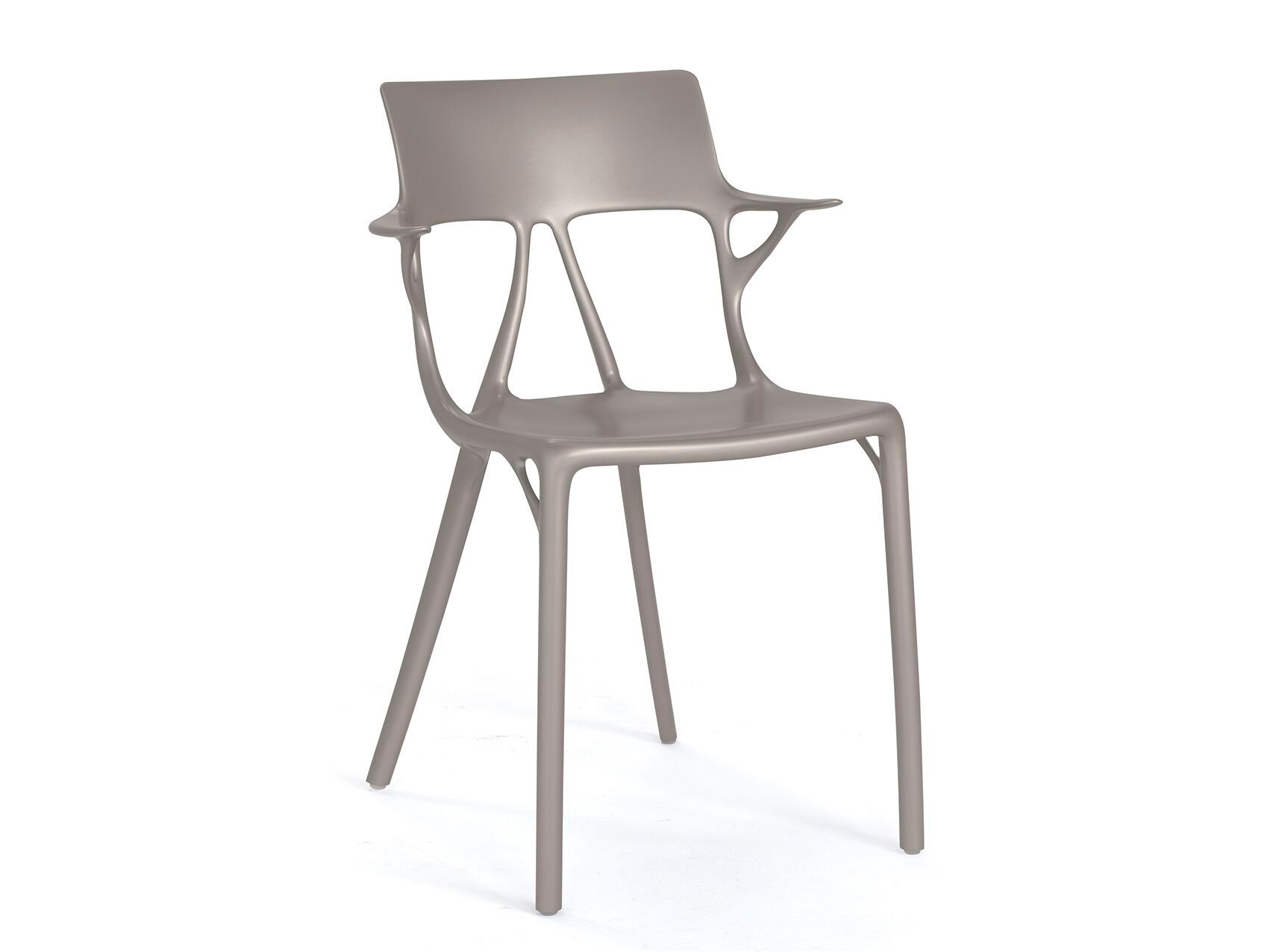 Стул из переработанного инженерного пластика с подлокотниками Kartell A. I ARCH-00030054 - Вид №66