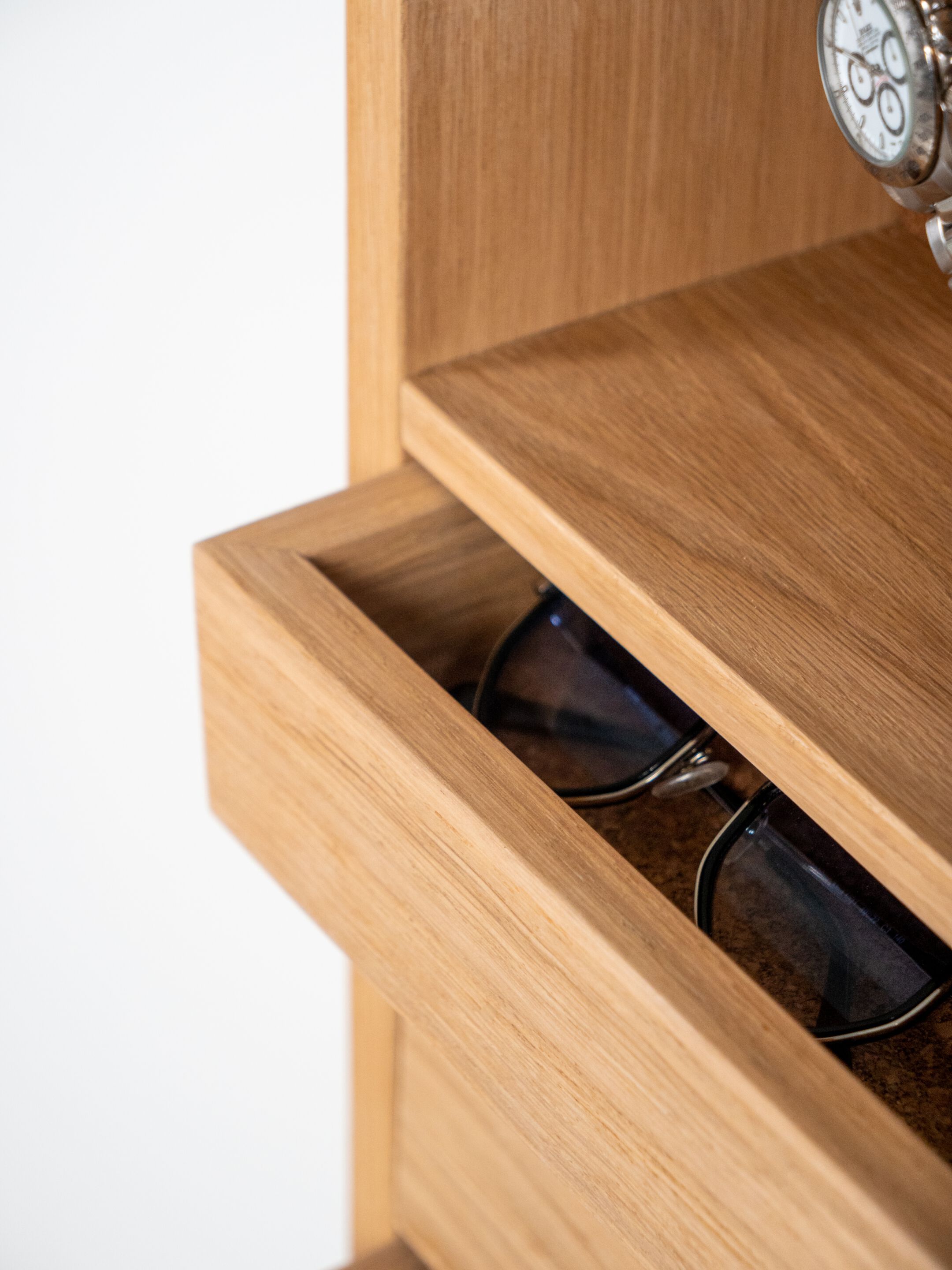 Деревянное зеркало с контейнером OTQ DEA ARCH-00016623 - Вид №1