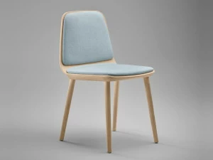 TREKU Деревянный стул со встроенной подушкой Bisell