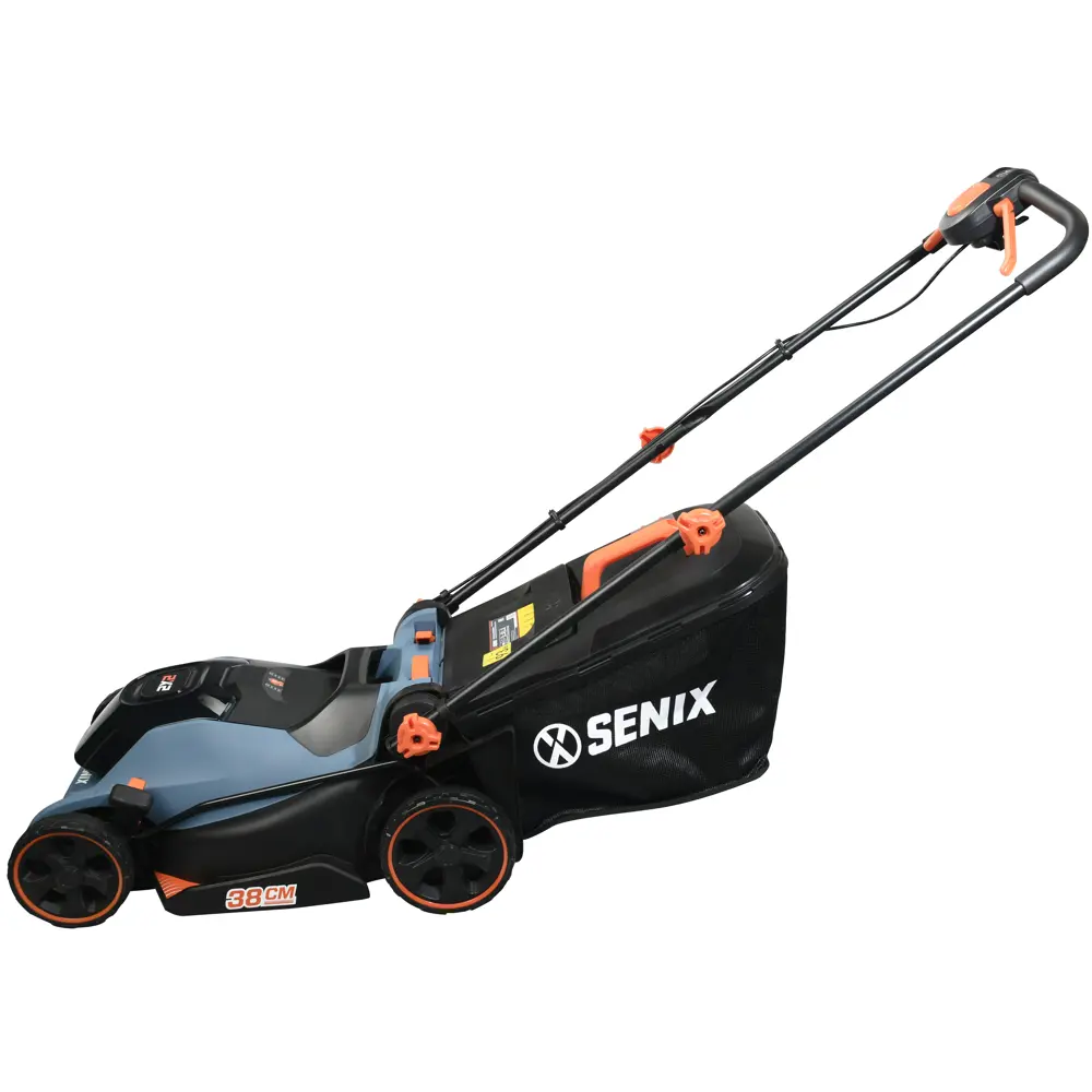 Газонокосилка аккумуляторная Senix LPPX2-M1-EU 40 В 38 см 89370958 STLM-2038099 Santreyd 
