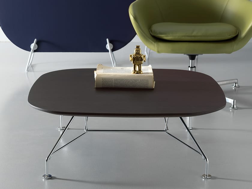 Дуб овальный журнальный столик для контракта Quinti Sedute Manta ARCH-00085948