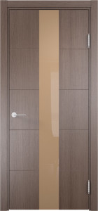 93718247 Дверь межкомнатная Турин (14) остекленная полипропилен цвет дуб фремонт вералинга 200 x 90 см STLM-0554514 CASAPORTE