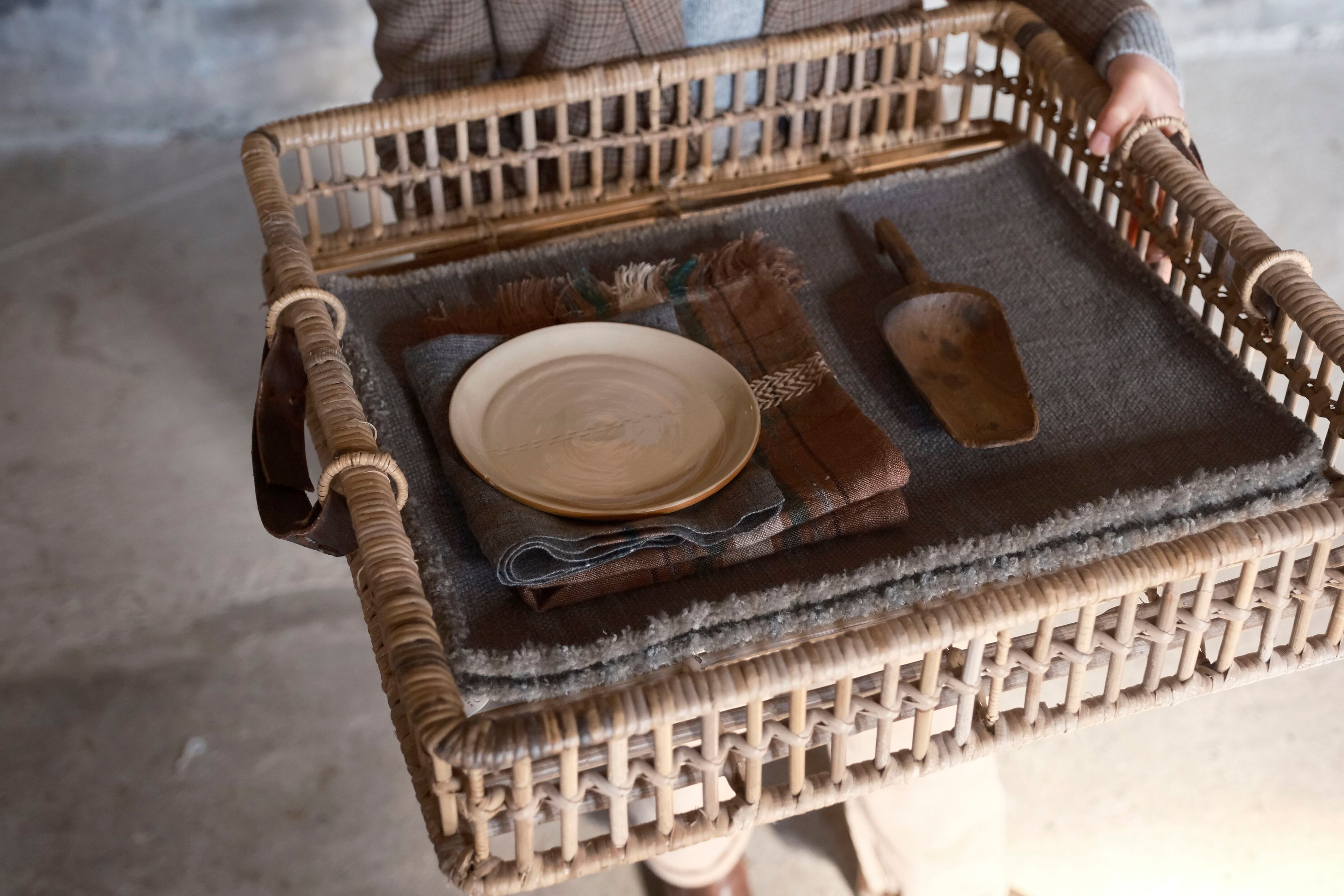 Прямоугольная льняная и шерстяная салфетка Libeco Home Jasper ARCH-00078941 - Вид №10