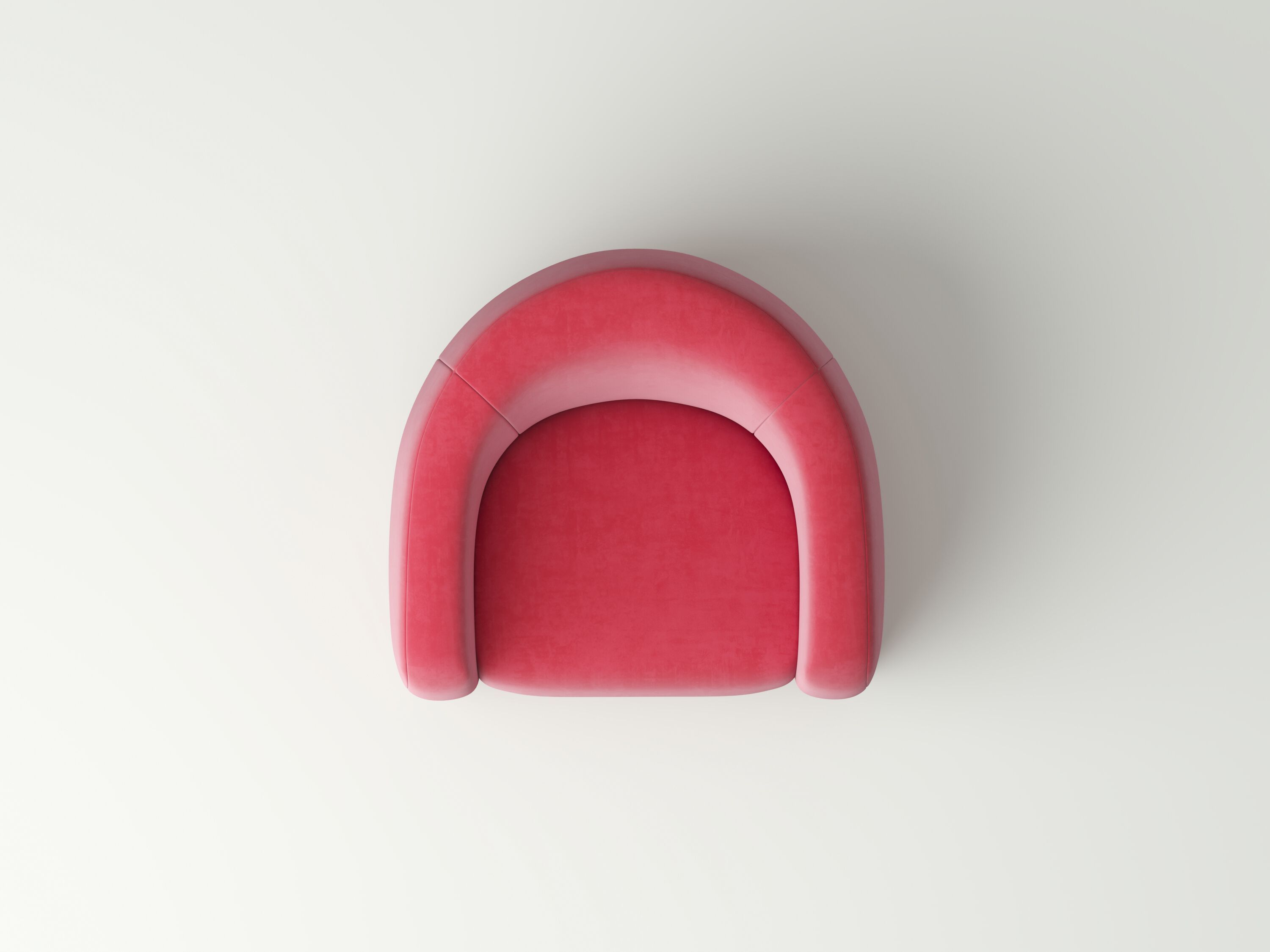 Бархатное кресло с подлокотниками NITZAN HOME YAMICHE ARCH-00144840 - Вид №2