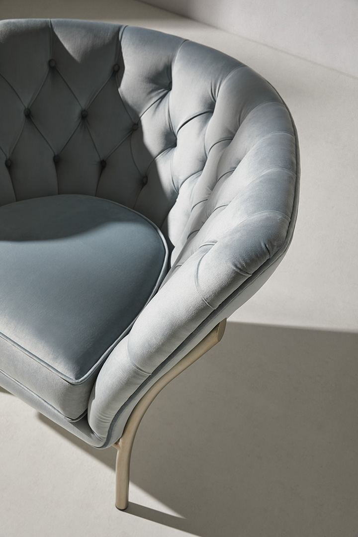 Кресло с канавкой Flute А5020 Coleccion Alexandra  - Вид №6