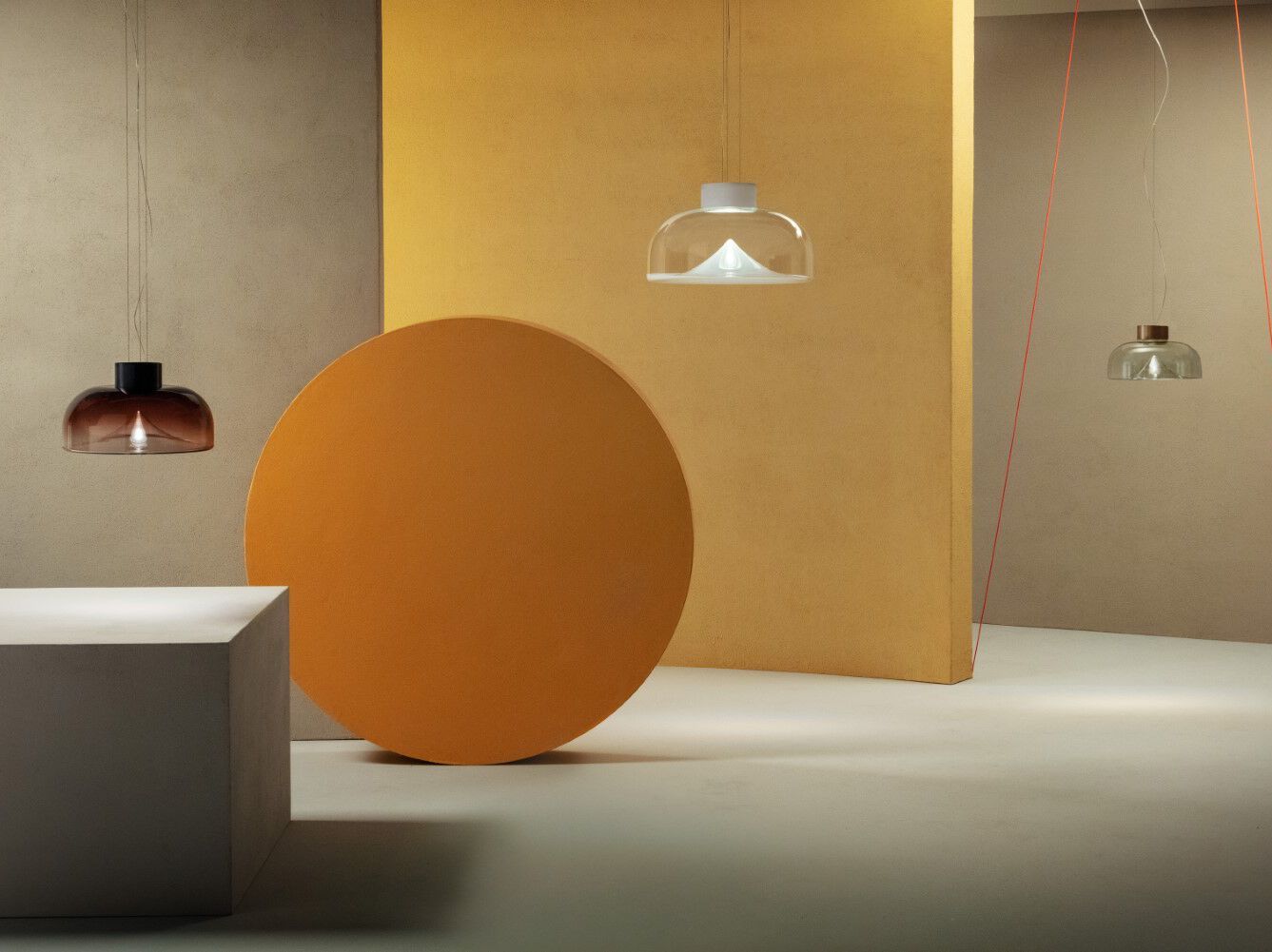 Выдувное стекло светодиодный подвесной светильник Leucos Aella ARCH-00120264 - Вид №8