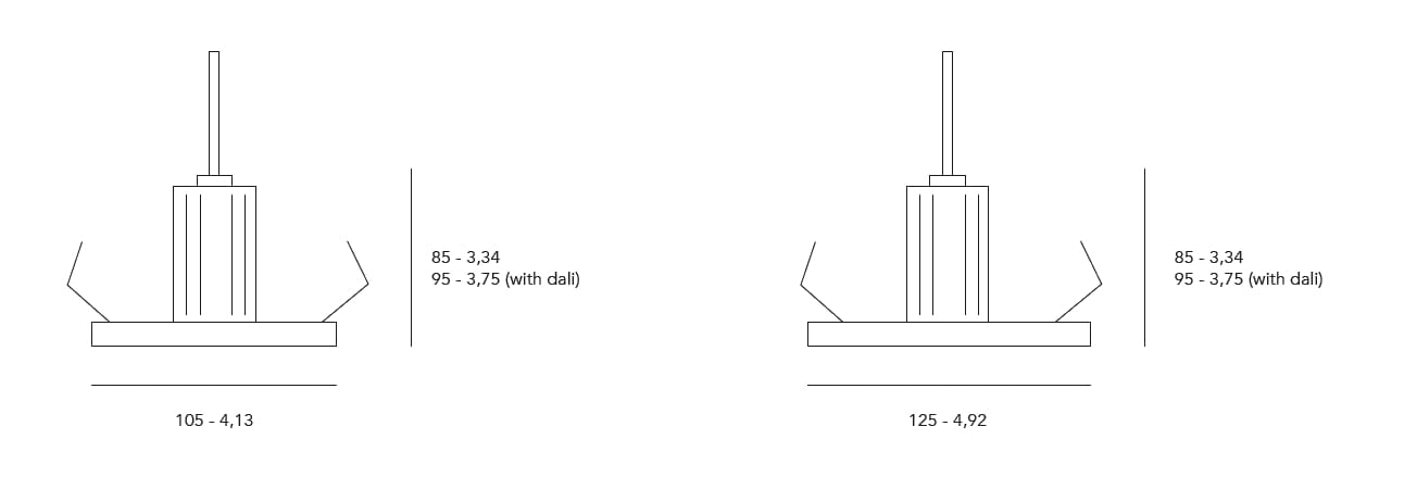 Круглый дуб утопленный прожектор с диммером Eden Design °cd ARCH-00092249 - Вид №6
