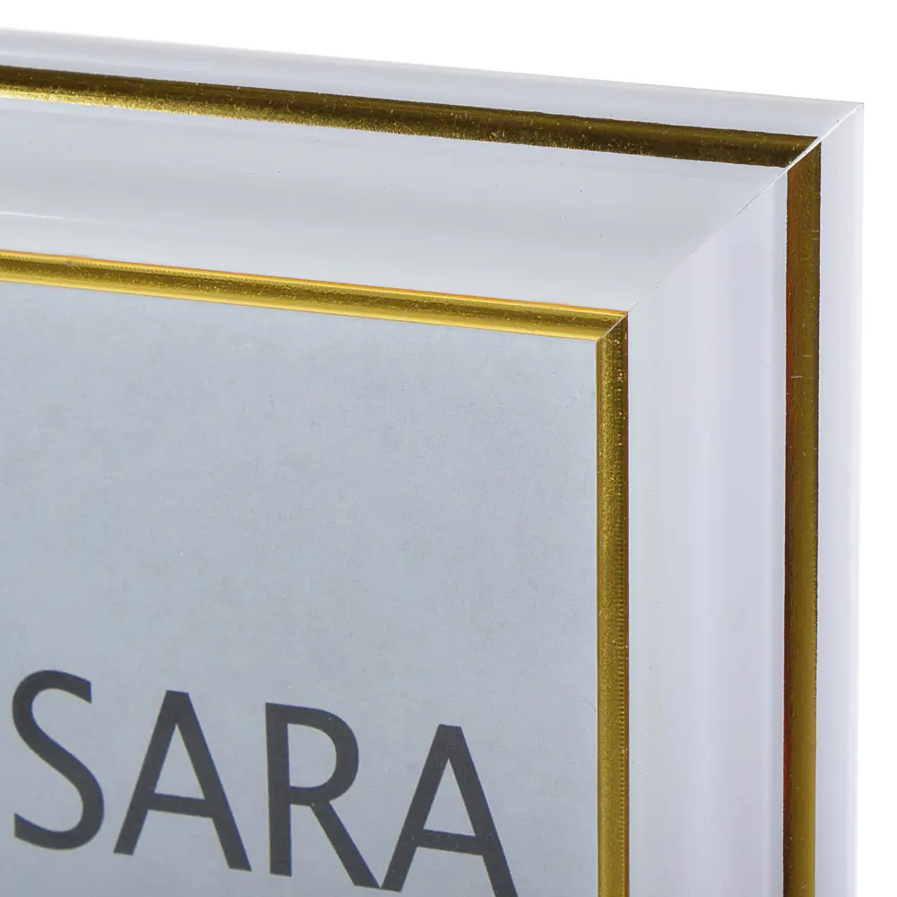 Рамка Inspire Sara 21х30 см пластик цвет белый 13122306 STLM-2176789 