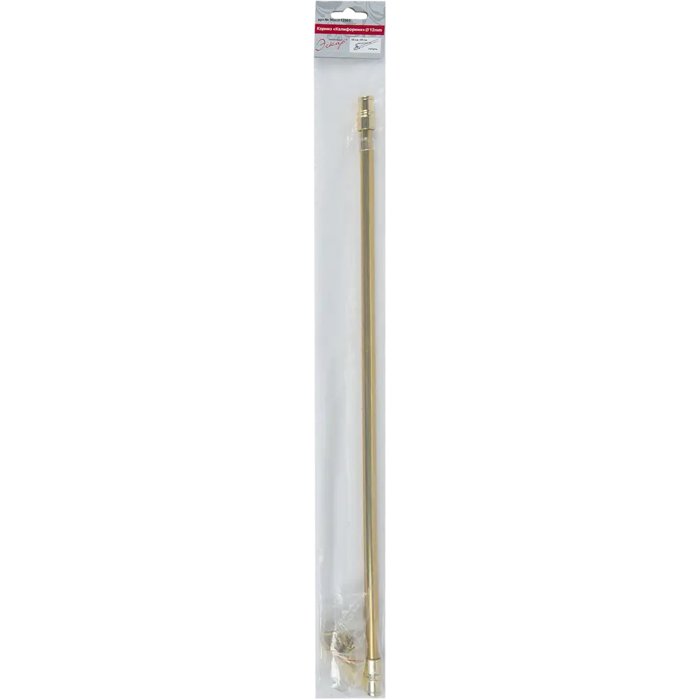 Карниз витражный Калифорния 55-85 см металл цвет латунь 13642950 STLM-2210680 Santreyd  - Вид №2