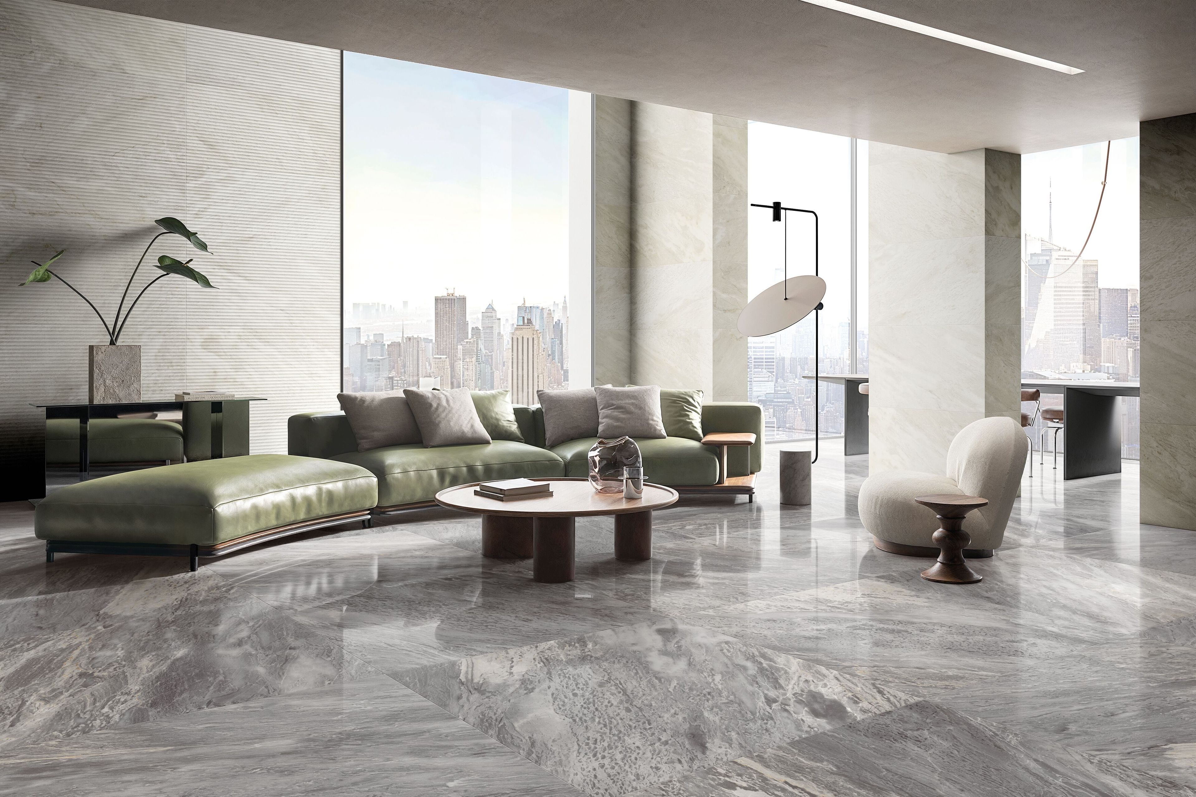 Пол / керамогранит с мраморным эффектом Ceramiche Refin Marble Look ARCH-00126768 - Вид №10