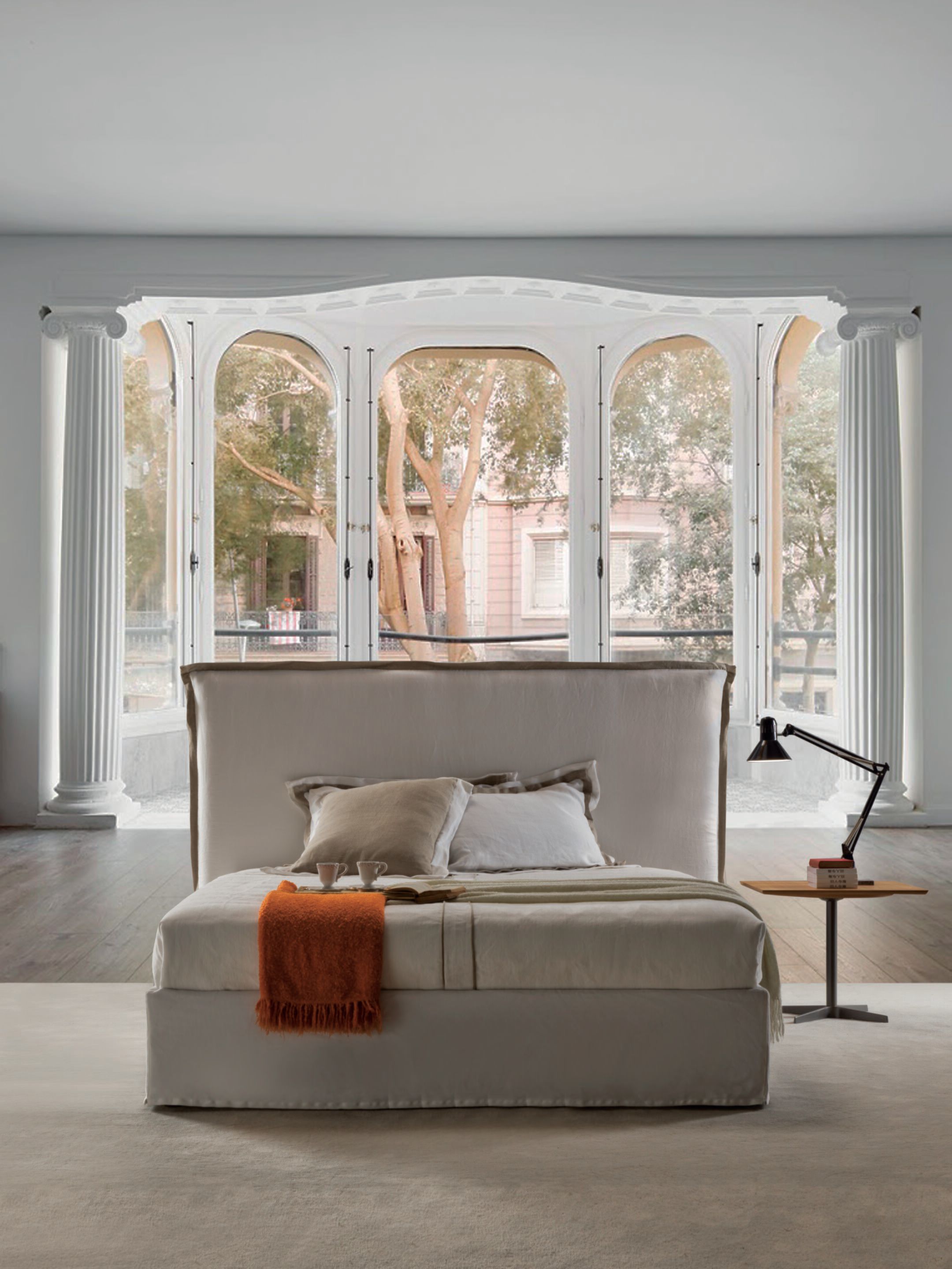 Съемная двуспальная кровать для хранения ткани GRUPPO FOX ночь Фокса ARCH-00143839 - Вид №2