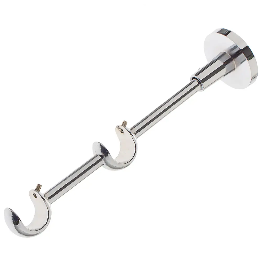 Держатель двухрядный открытый 12/20 см цвет хром INSPIRE STLM-2073518