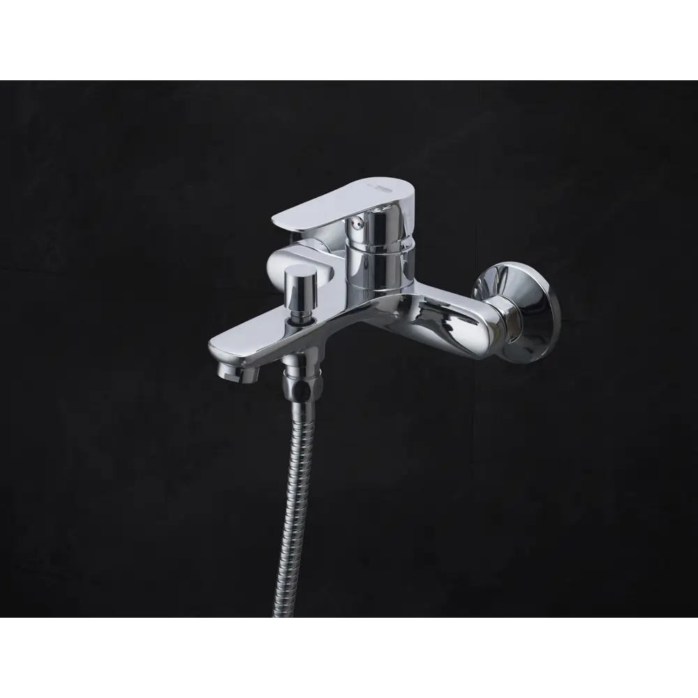 Смеситель для ванны KONSENSA Силла YA3536 однорычажный цвет хром STLM-2108762 - Вид №2