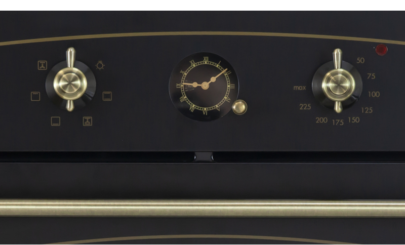 9185550 Электрический духовой шкаф LAUF DE-605BL черный STDN-0110295 - Вид №2