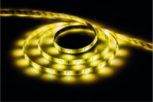 15594232 Cветодиодная LED лента 60SMD(5050)/м, 14.4Вт/м, 5м, IP65, 12V, желтый LS607 27764 FERON