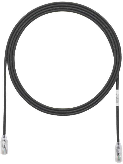 UTPSPL10MBLY Copper patch cord, category 6, black lsz Panduit Santreyd 