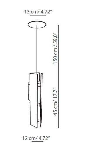 Матовый латунный светодиодный подвесной светильник Tooy Экскалибур ARCH-00065117 - Вид №4