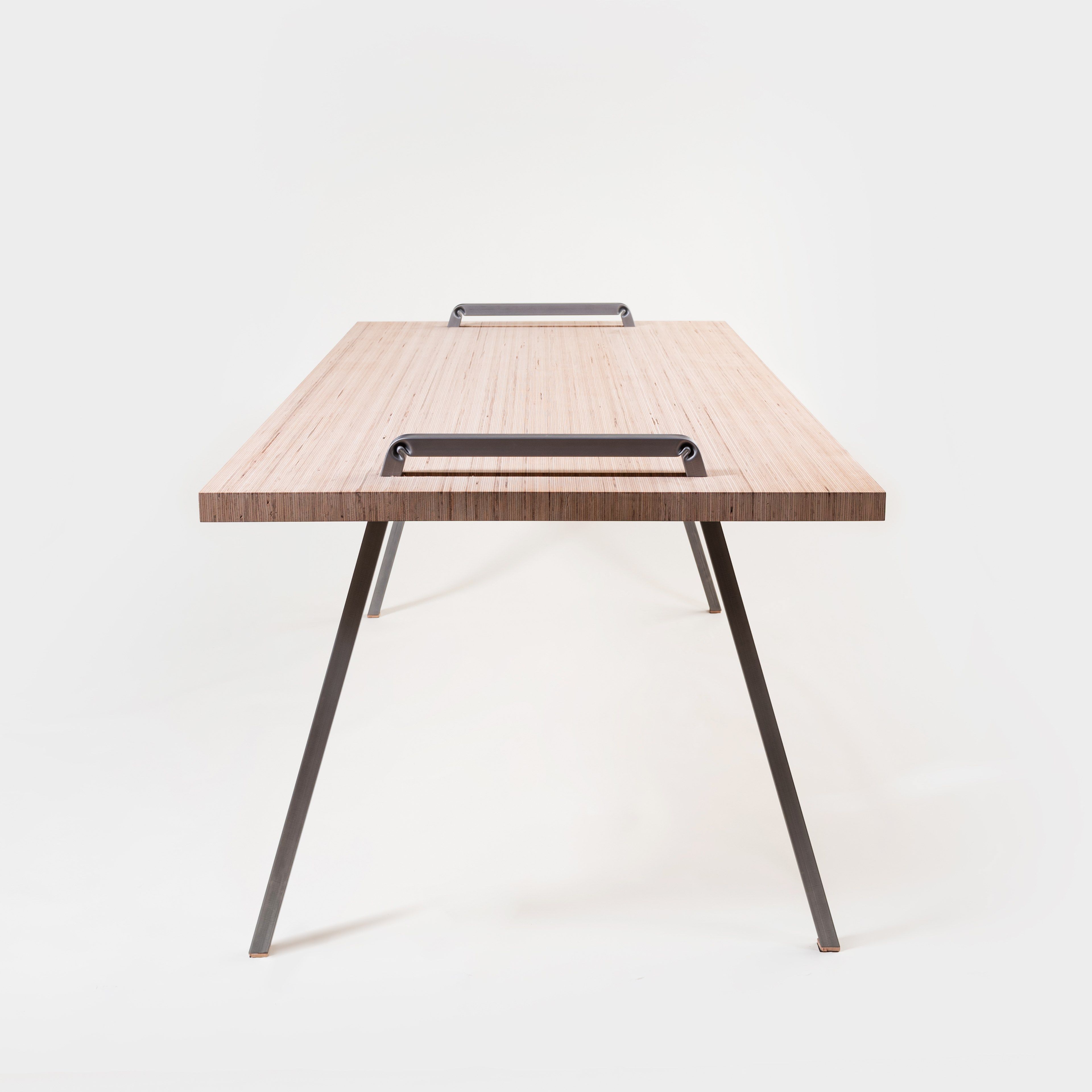 Прямоугольный стол из стали и дерева Situér LG-22 ARCH-00048355 - Вид №1