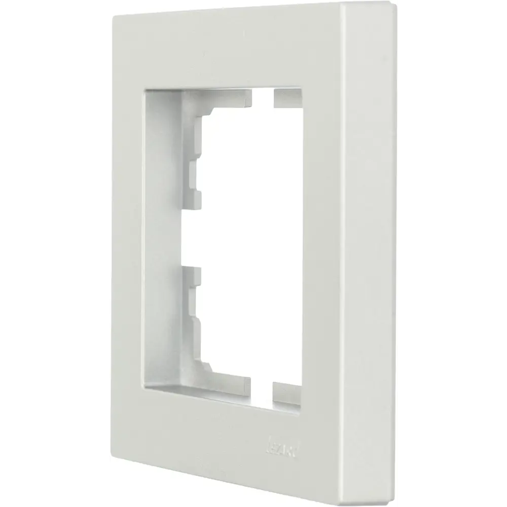 Рамка Lezard Vesna для розеток и выключателей в цвете платина 87103815 STLM-1567296 - Вид №2