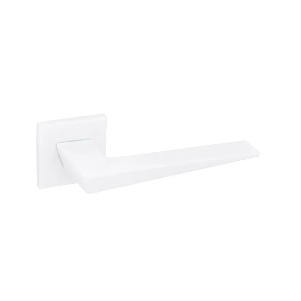 Дверные ручки Palladium Z 222 WP, без запирания, комплект, цвет белый STLM-2094757