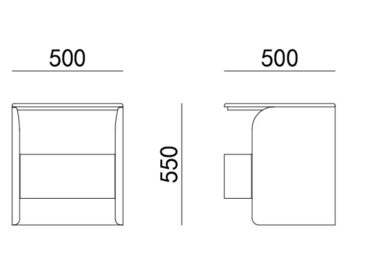 Деревянная круглая тумбочка с ящиками HC28 maison ANNI ARCH-00143459 - Вид №2