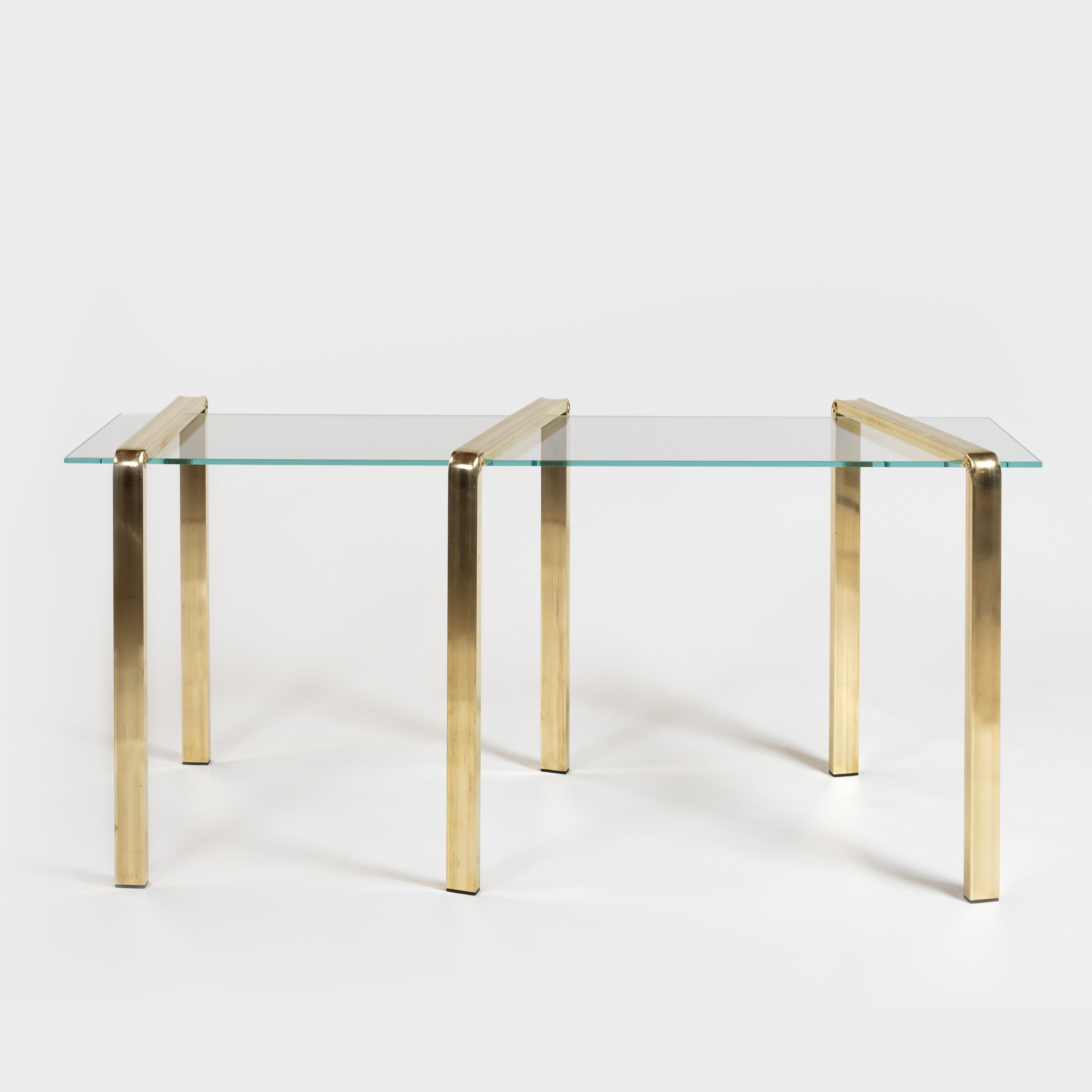 Прямоугольная консоль из стекла и металла Situér LG-22 ARCH-00103352 - Вид №7