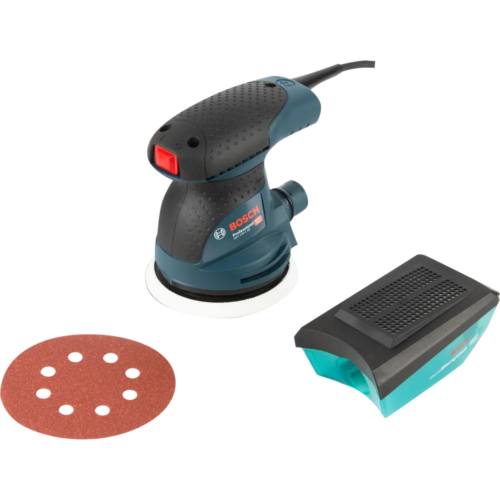 Эксцентриковая шлифмашина Bosch GEX 125-1AE, 0601387500, 125 мм, 250 Вт BOSCH PROFESSIONAL STLM-2176354 - Вид №5