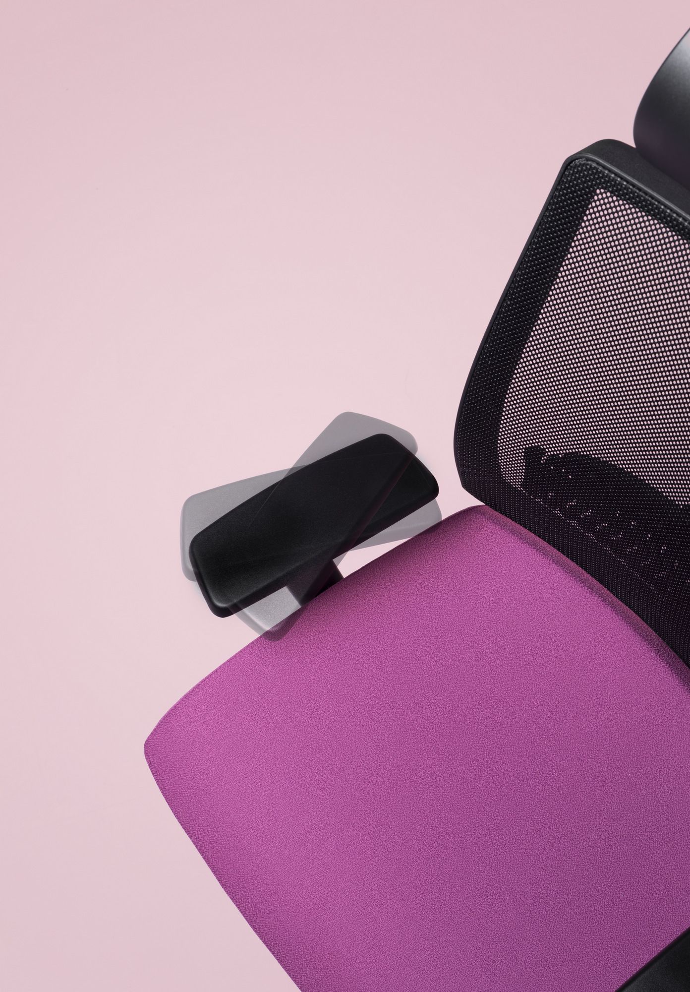 Офисное кресло с регулируемой высотой и сеткой с 5 спицами Luxy Switch ARCH-00025528 - Вид №6