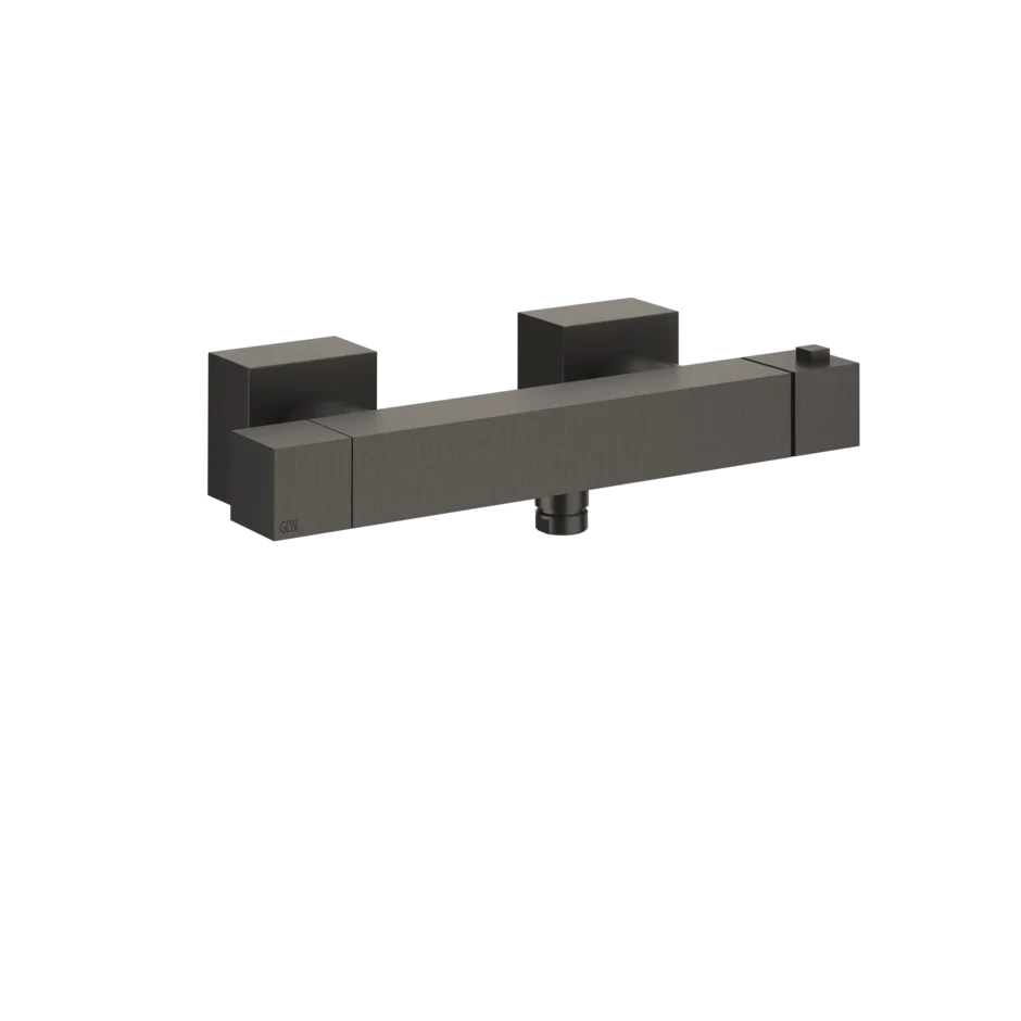 Смеситель для душа 19431 707 Gessi Rettangolo k ЧЕРНЫЙ МЕТАЛЛ BR. PVD 19431707