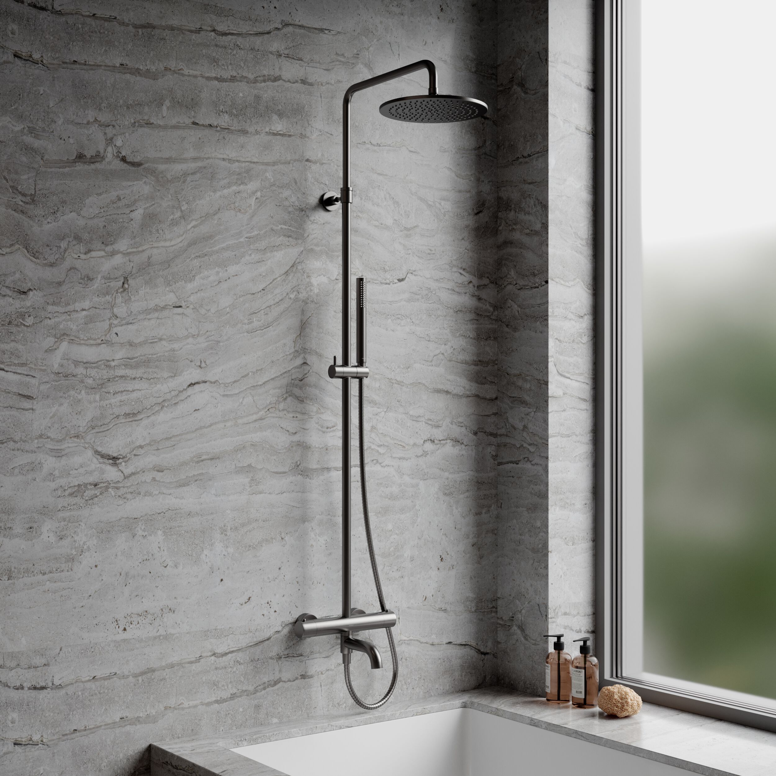 Набор термостатических ванн с ручным душем и душем OMNIRES Y Y1234 ARCH-00141427 - Вид №11