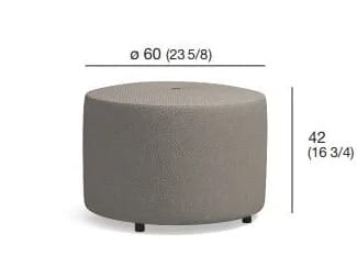 Ткань круглый сад пуфик RODA ARCH-00145110 - Вид №10